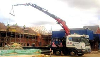 Steel Beams Transport & Installation