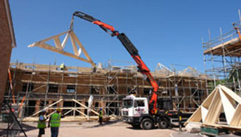 Roof Truss Installation