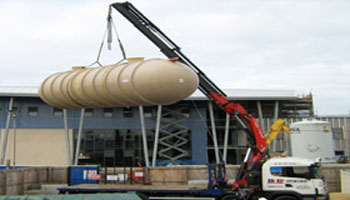 Septic Tank Transport and Installation